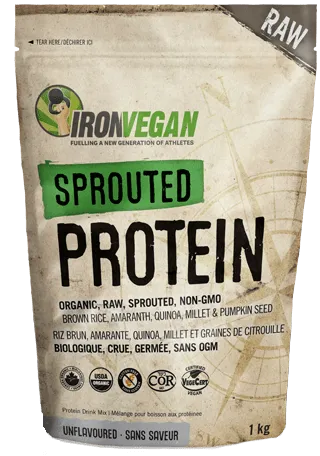 Iron Vegan Sprouted Protein - Unflavoured