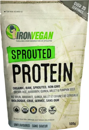 Iron Vegan Sprouted Protein - Unflavoured