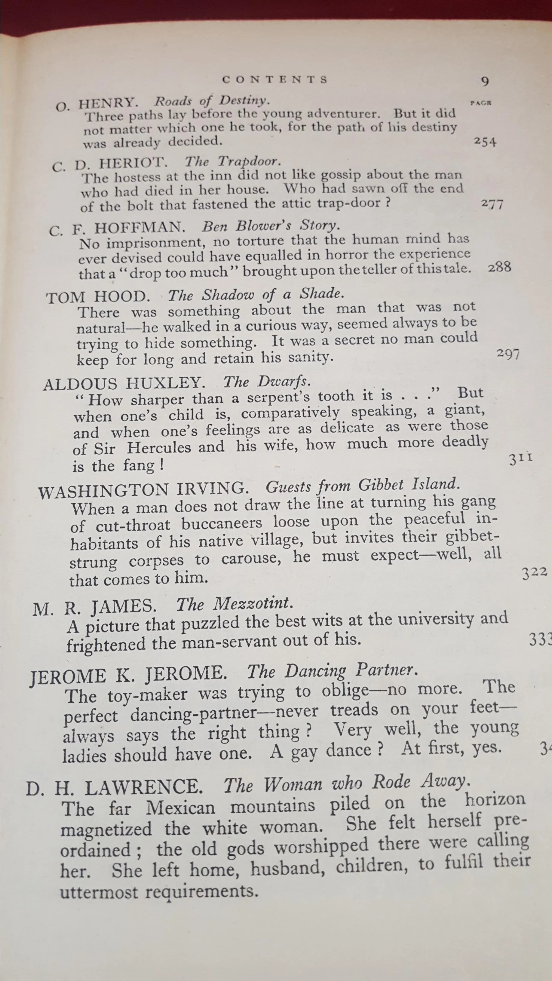 J M Parrish - The Mammoth Book of Thrillers, Ghosts And Mysteries, Odhams Press, 1936