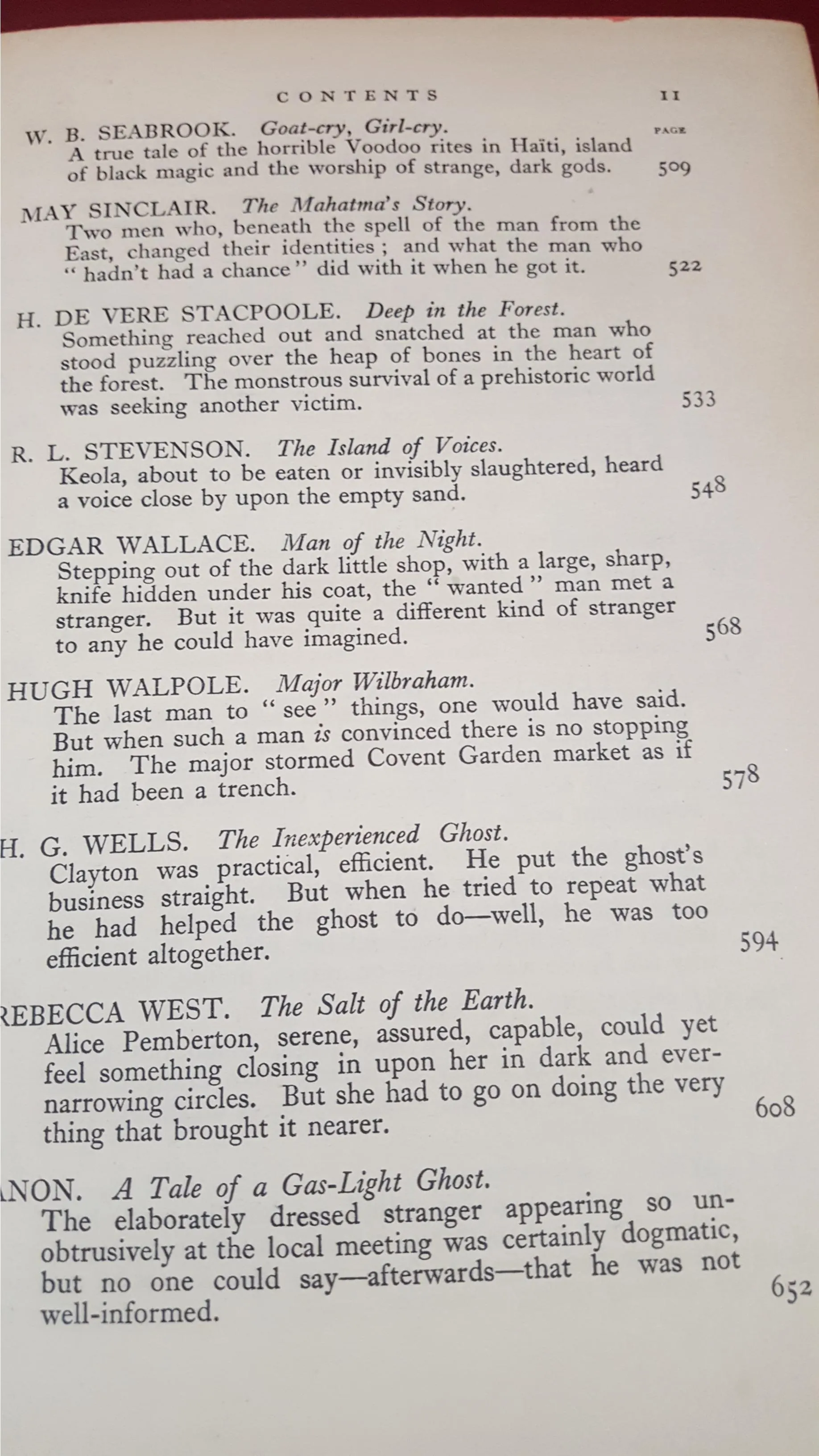 J M Parrish - The Mammoth Book of Thrillers, Ghosts And Mysteries, Odhams Press, 1936