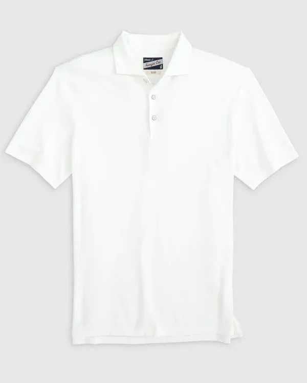 Johnnie O - Shoreline Cotton Pique Polo - White