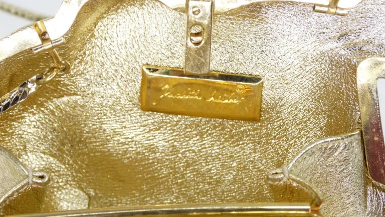 Judith Leiber 1984 Bullfrog Miniaudiere