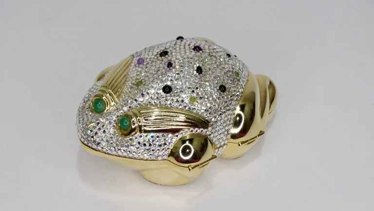 Judith Leiber 1984 Bullfrog Miniaudiere