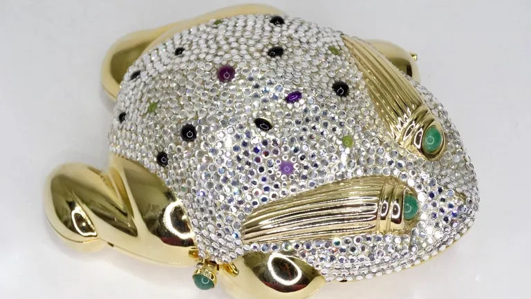 Judith Leiber 1984 Bullfrog Miniaudiere