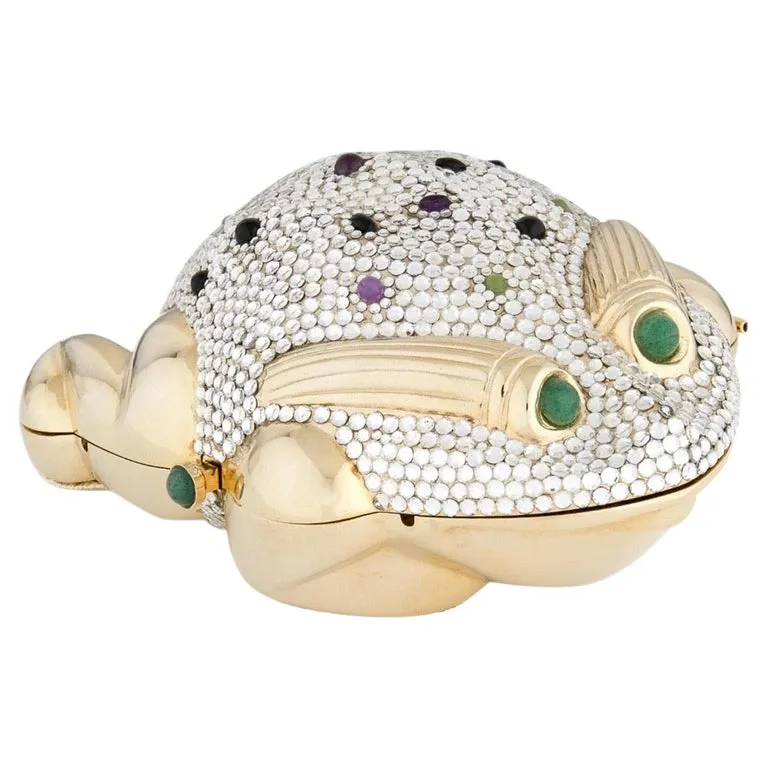 Judith Leiber 1984 Bullfrog Miniaudiere
