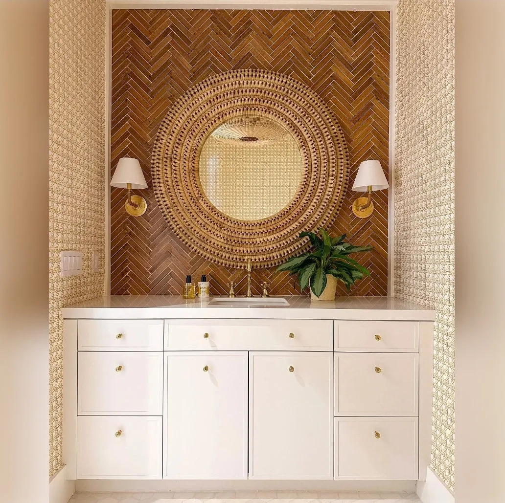 Kenis Braided Mirror