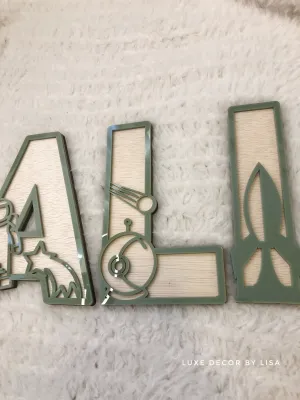 Kids Space 3D Letters