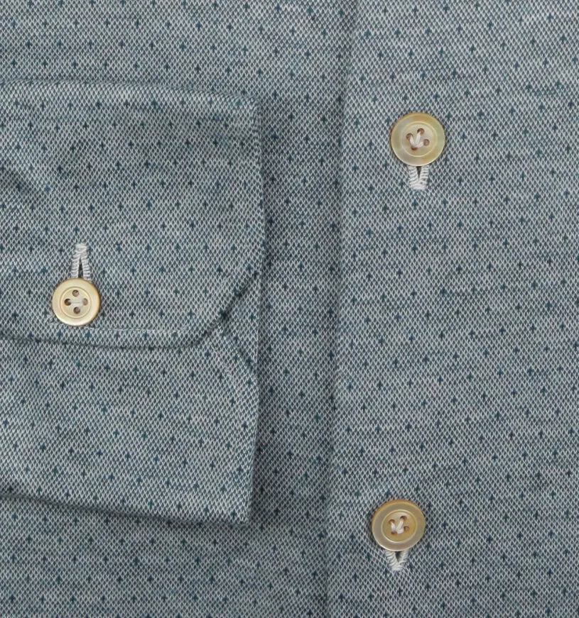 Kiton Green Shirt - Slim