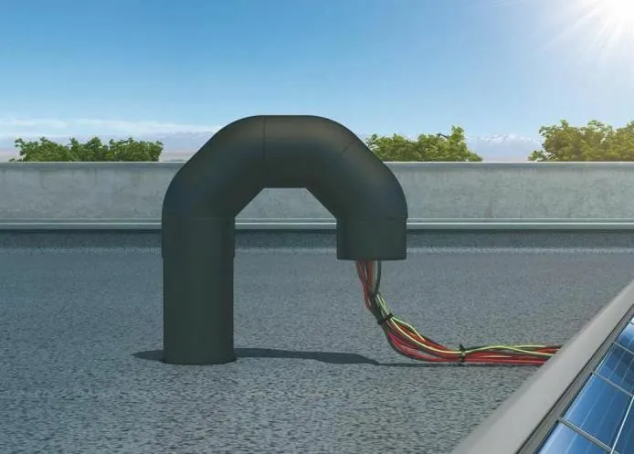Klober Flavent Flat Roof Cable Outlet - 100mm