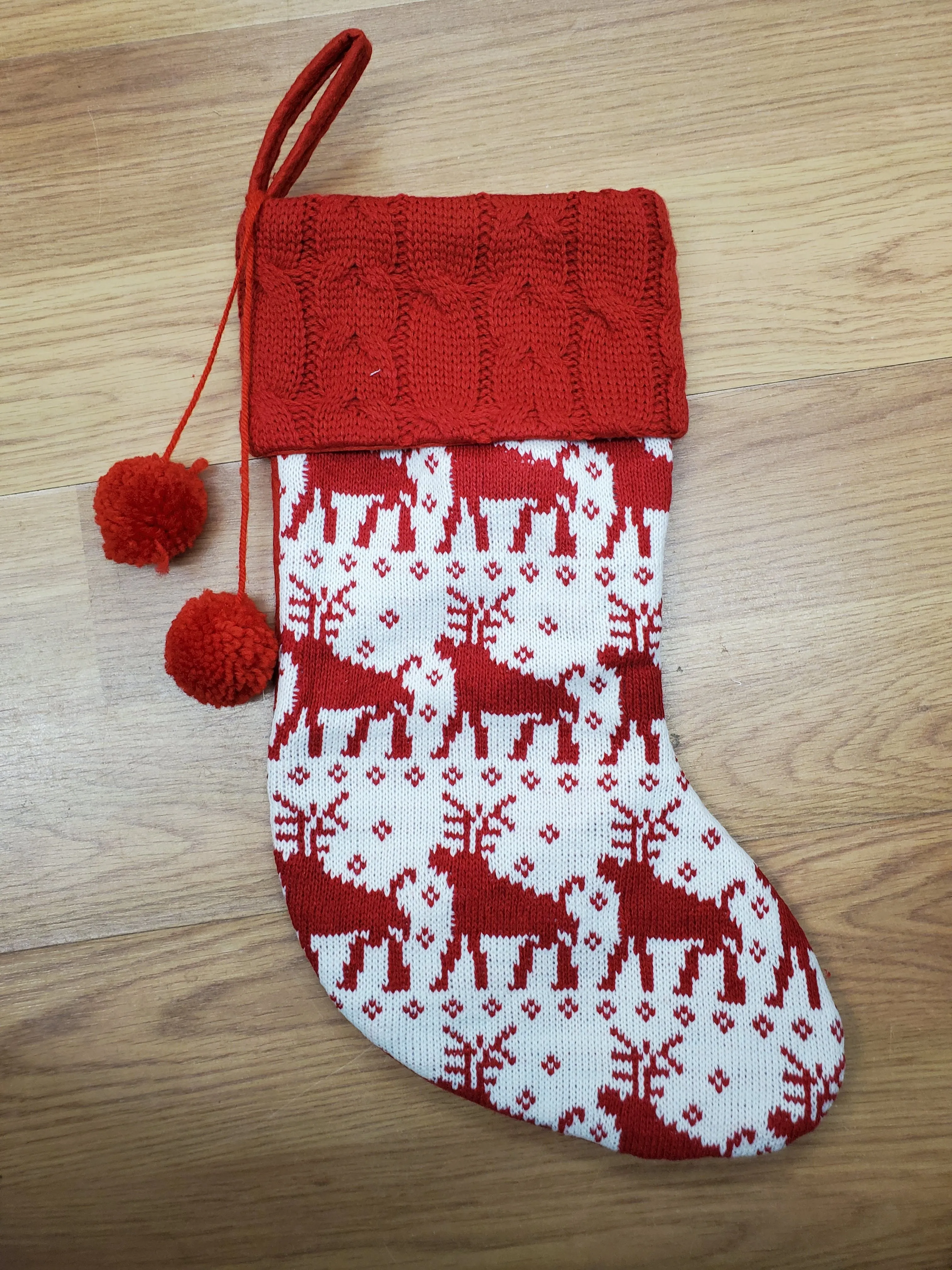 Knit Patterned Stockings