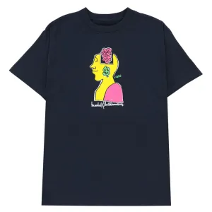 KROOKED SMART MONEY TEE - NAVY