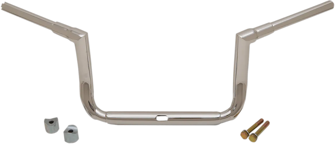 LA Choppers LA-7364-10 1-1/2in. Grande Twin Peaks Touring Handlebars - 10in. Rise - Chrome