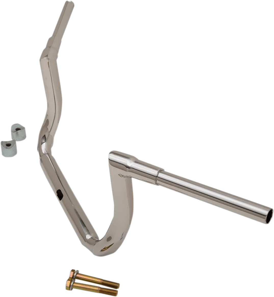 LA Choppers LA-7364-10 1-1/2in. Grande Twin Peaks Touring Handlebars - 10in. Rise - Chrome