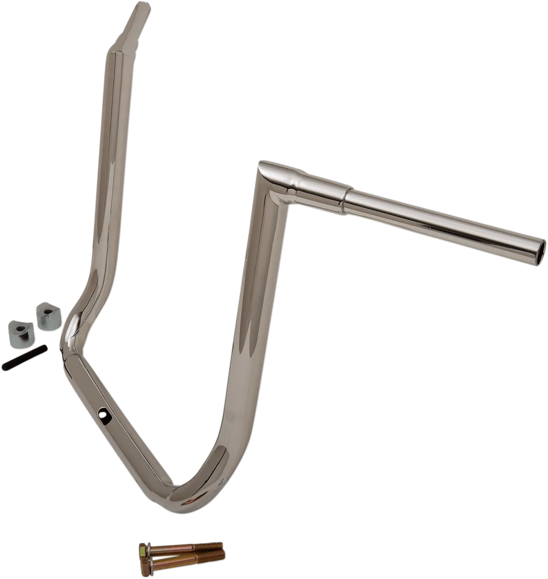 LA Choppers LA-7364-18 1-1/2in. Grande Twin Peaks Touring Handlebars - 18in. Rise - Chrome