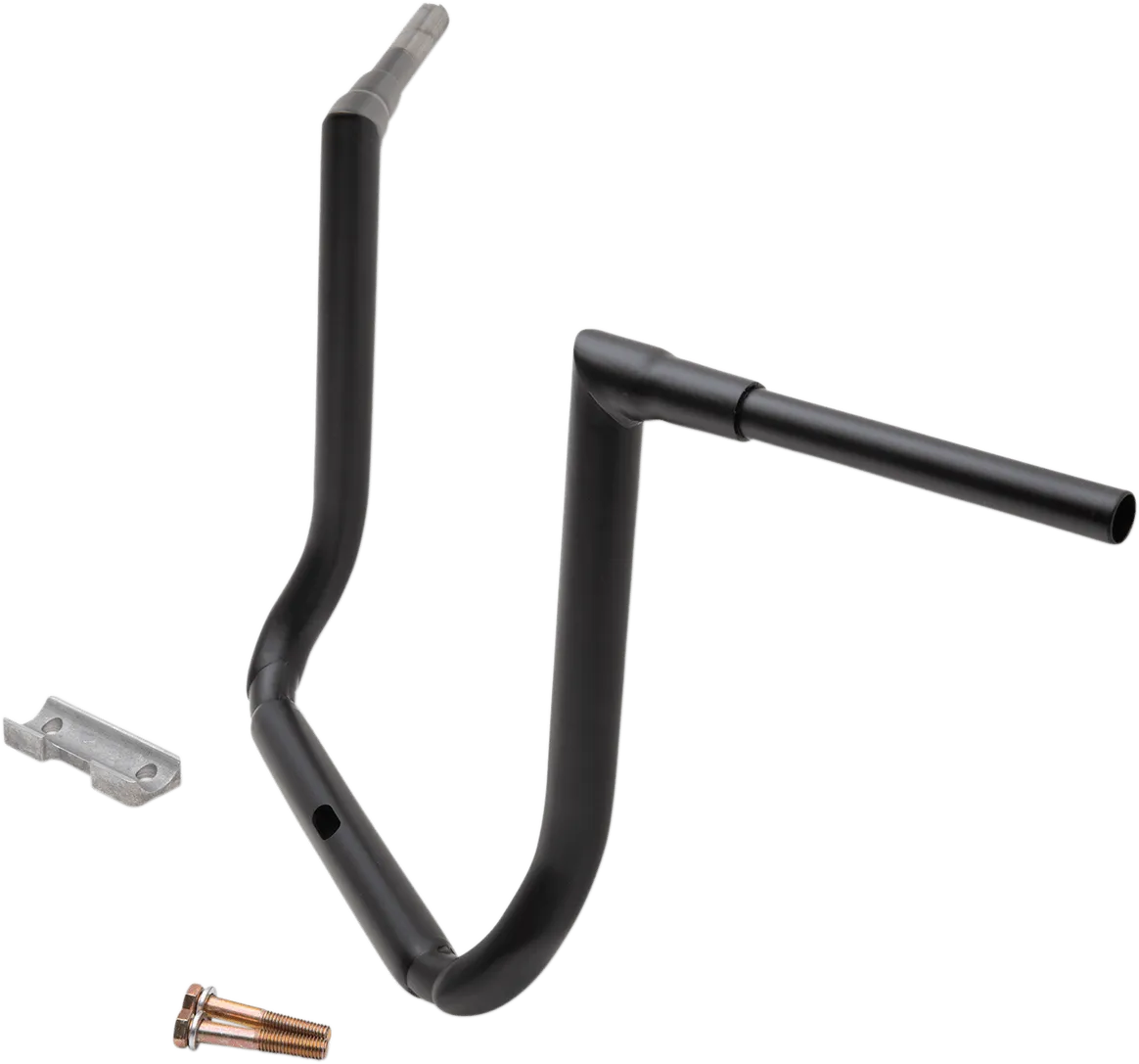LA Choppers LA-7365-16M 1-1/2in. Grande Twin Peaks Touring Handlebars - 16in. Rise - Flat Black