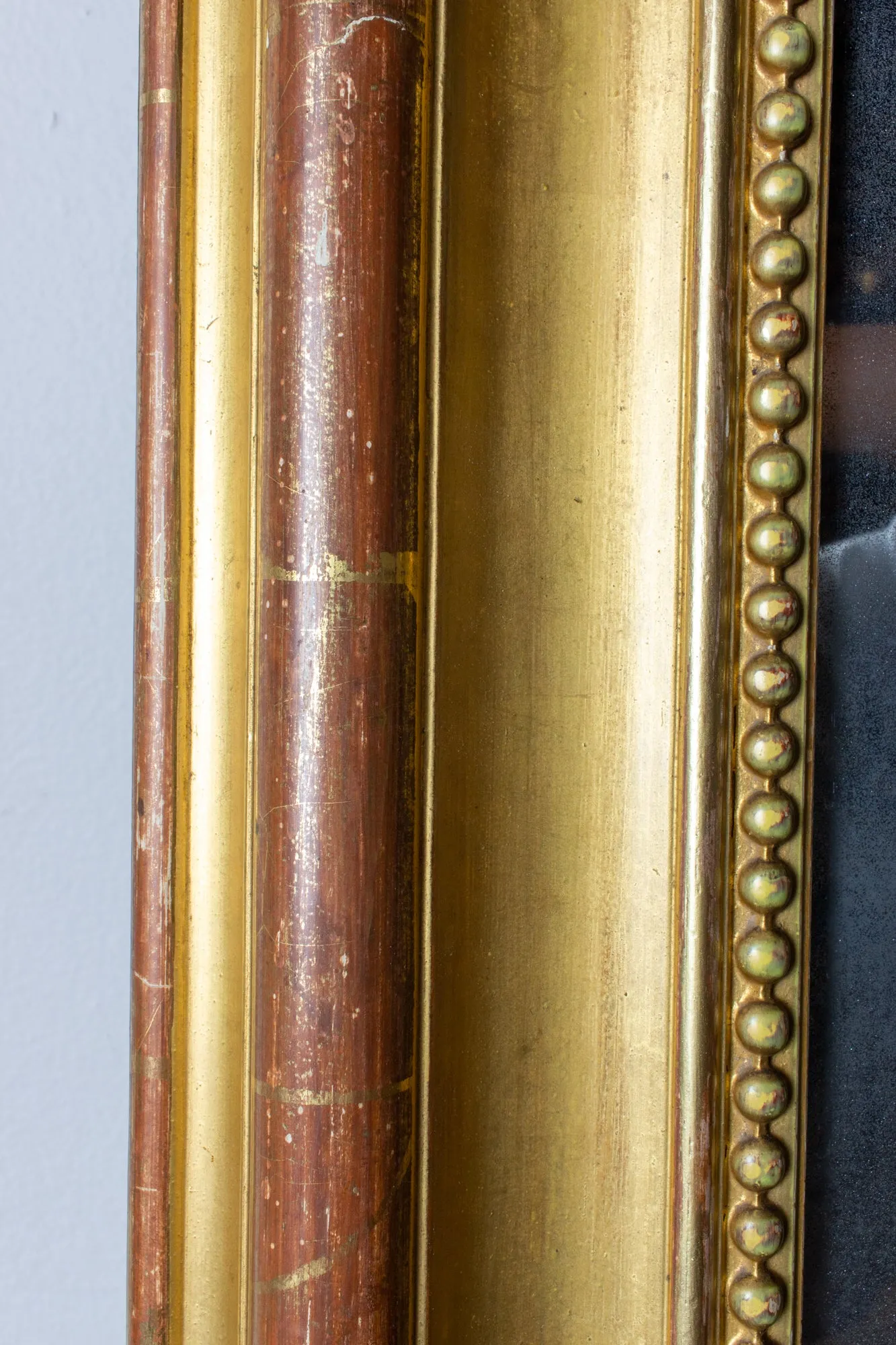 Large Antique French Gilt Louis Philippe Mirror, circa 1830