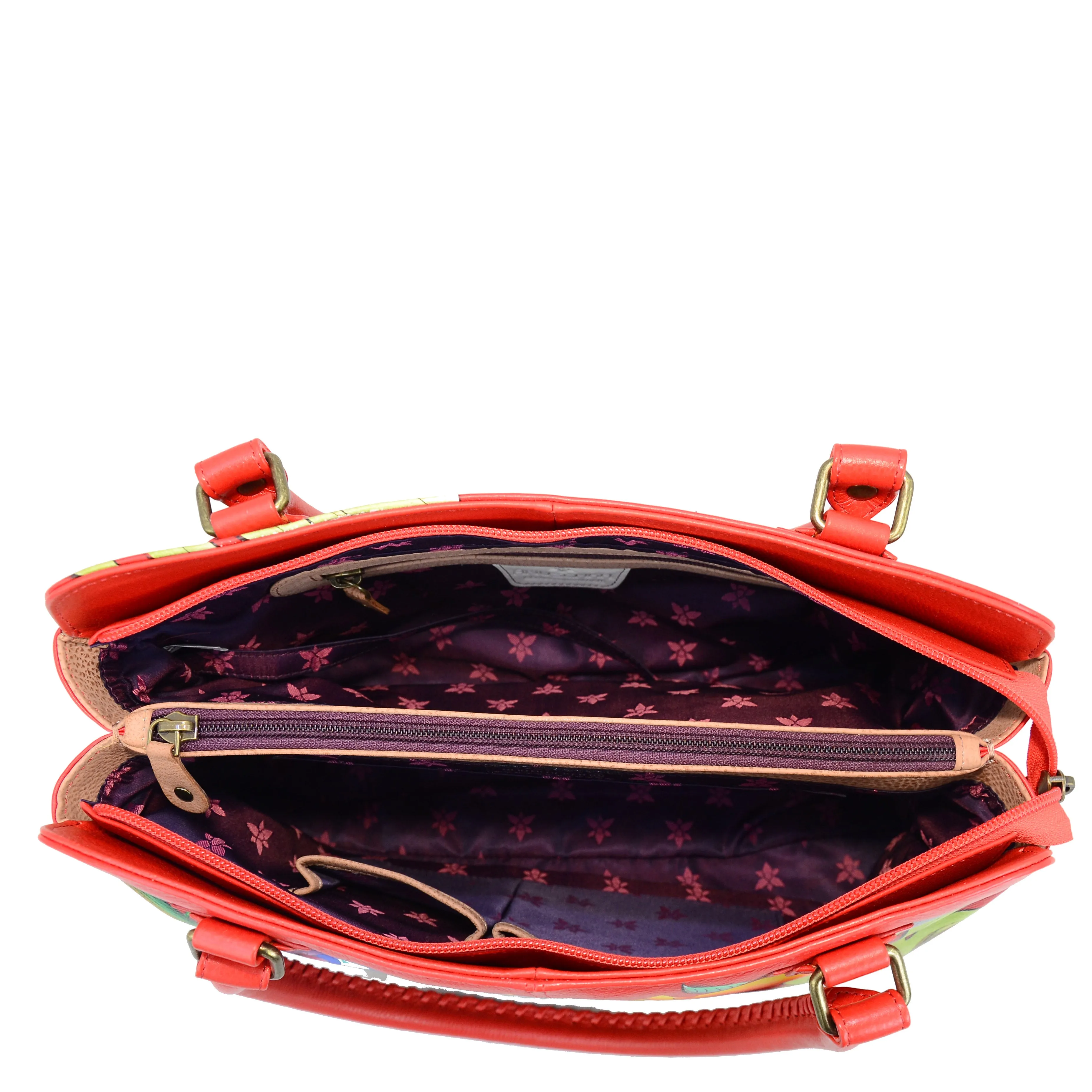 Large Multi Compartment Shoulder Bag - 646