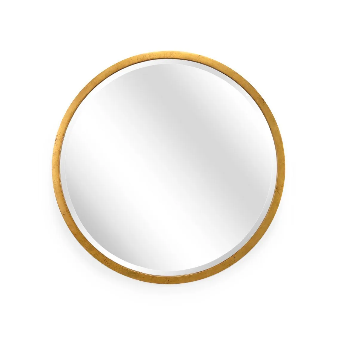 Large Round Mirror - Gold 382449
