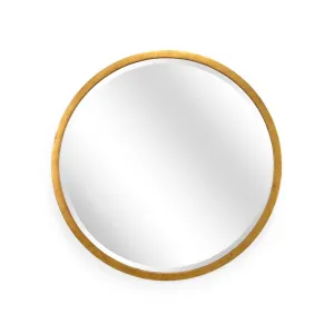 Large Round Mirror - Gold 382449