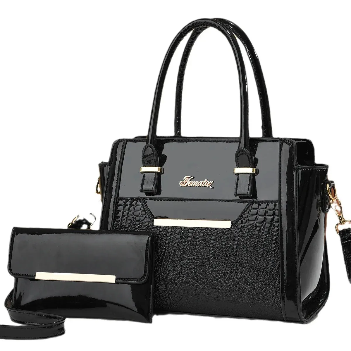 Large User-friendly Tote Shoulder Crocodile Capacity Fashion Bag Handbags Bags Composite Quality 2024 PU High Patterned Best-rated Women Crossbody Single