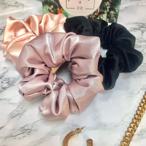 Lavender   Silky Black   Rose Pink