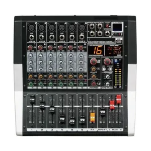 Leem LEP-6  Ultra-low noise 6-Channel Powered Mixer with Bluetooth