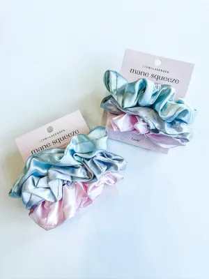 Lemon Lavender Mane Squeeze Scrunchie Set