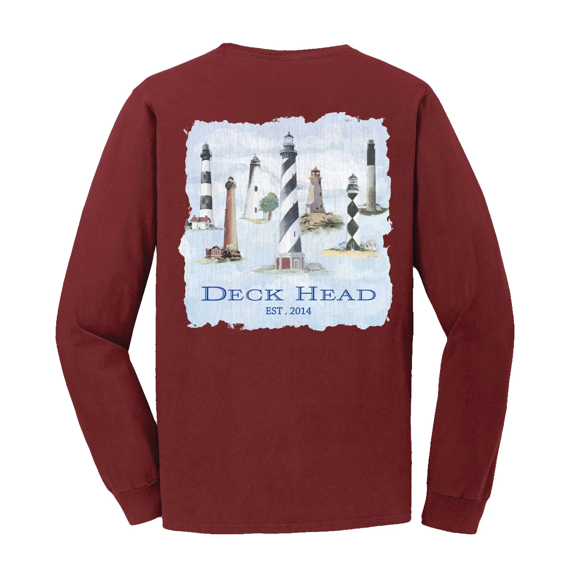 Lighthouses Pocket Long Sleeve Shirt