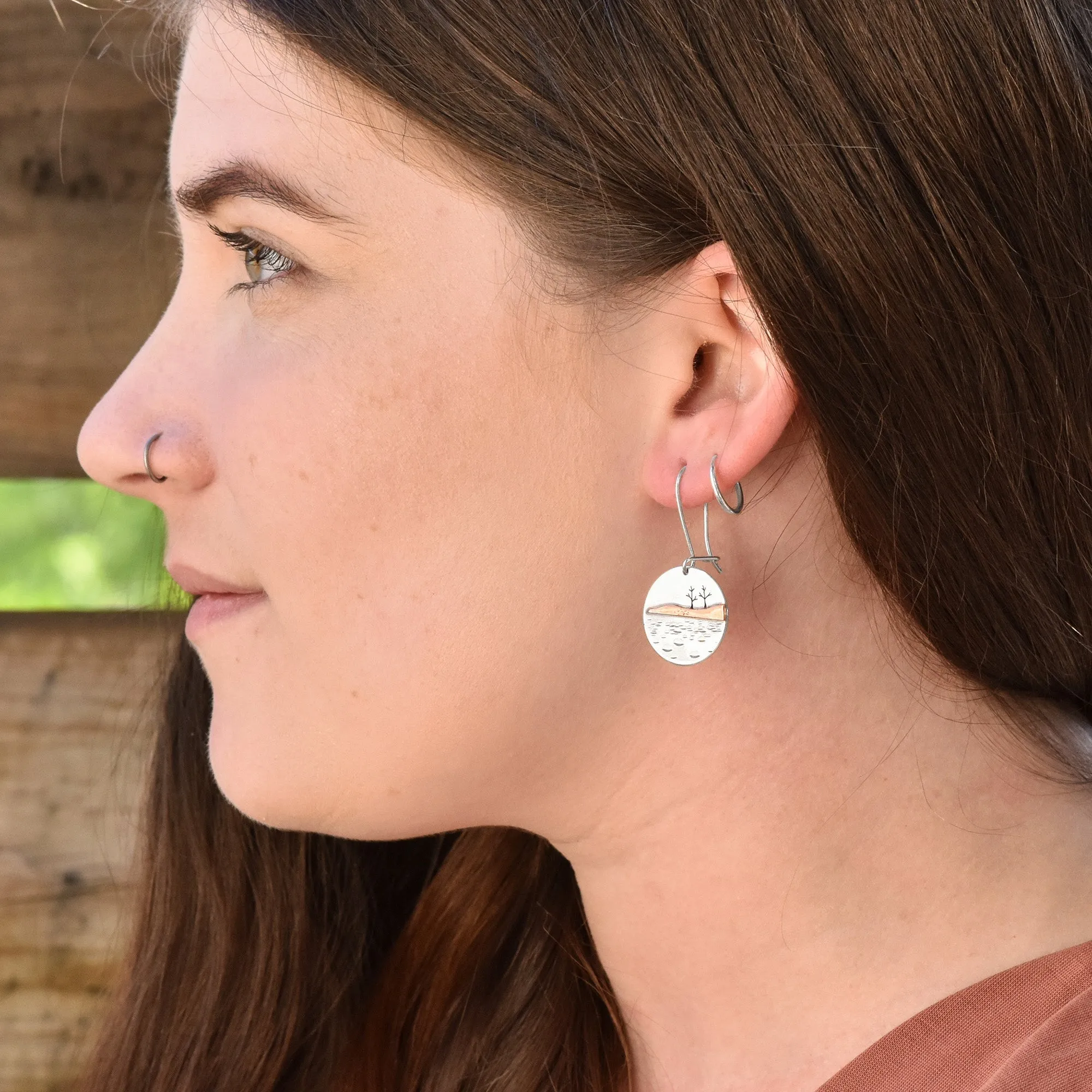 Little Presque Isle Autumn Earrings