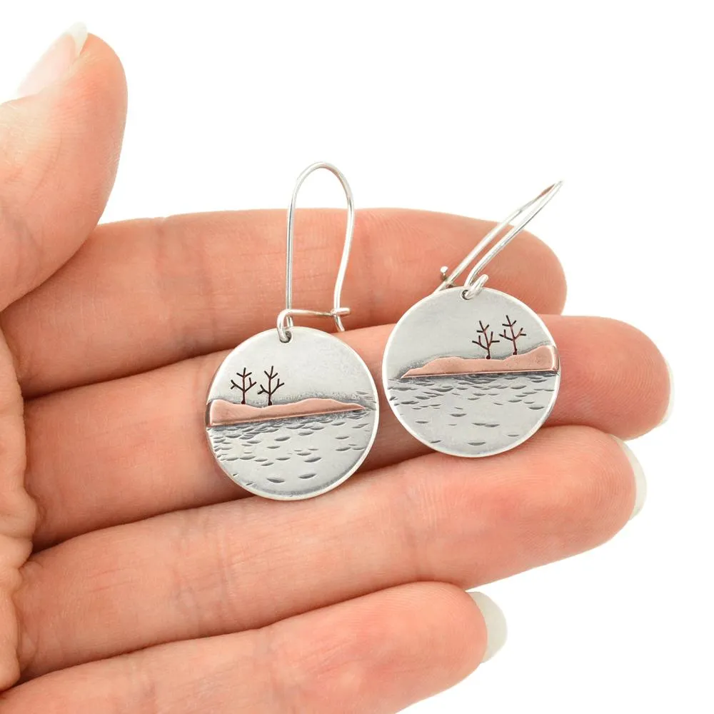 Little Presque Isle Autumn Earrings