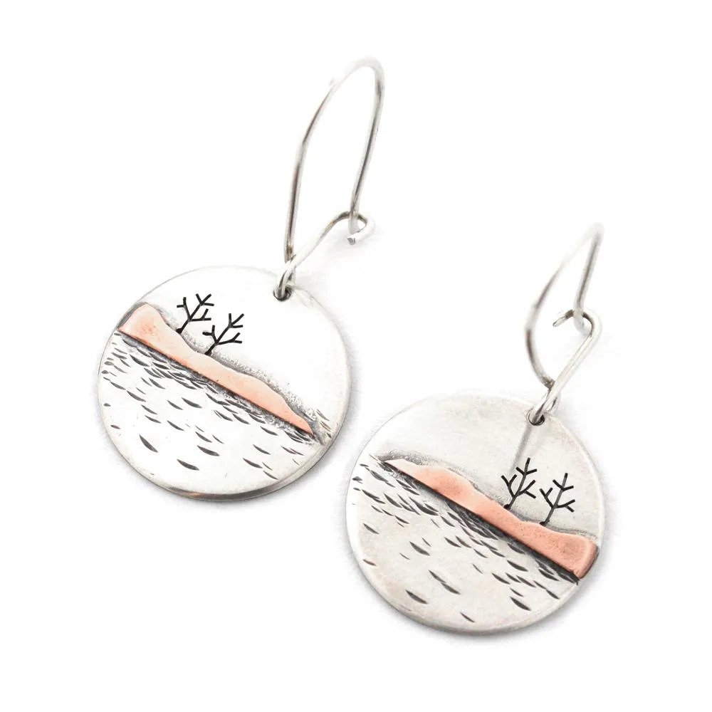 Little Presque Isle Autumn Earrings