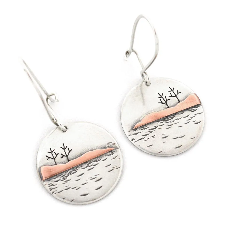 Little Presque Isle Autumn Earrings