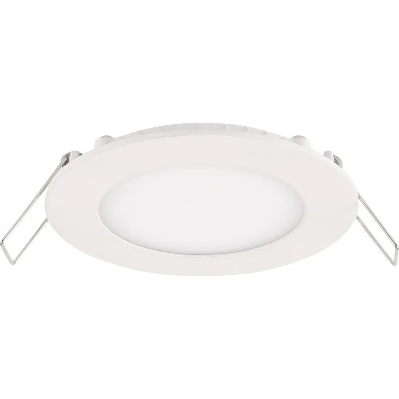 Lámpara empotrable Redonda Led SMD Luz calida 9W 6500K 100V-250V L17.6*W14.64*H3cm