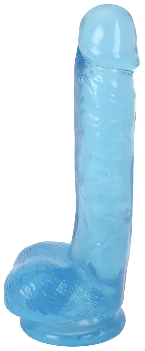 Lollicock - 7&quot; Slim Stick With Balls - Berry Ice