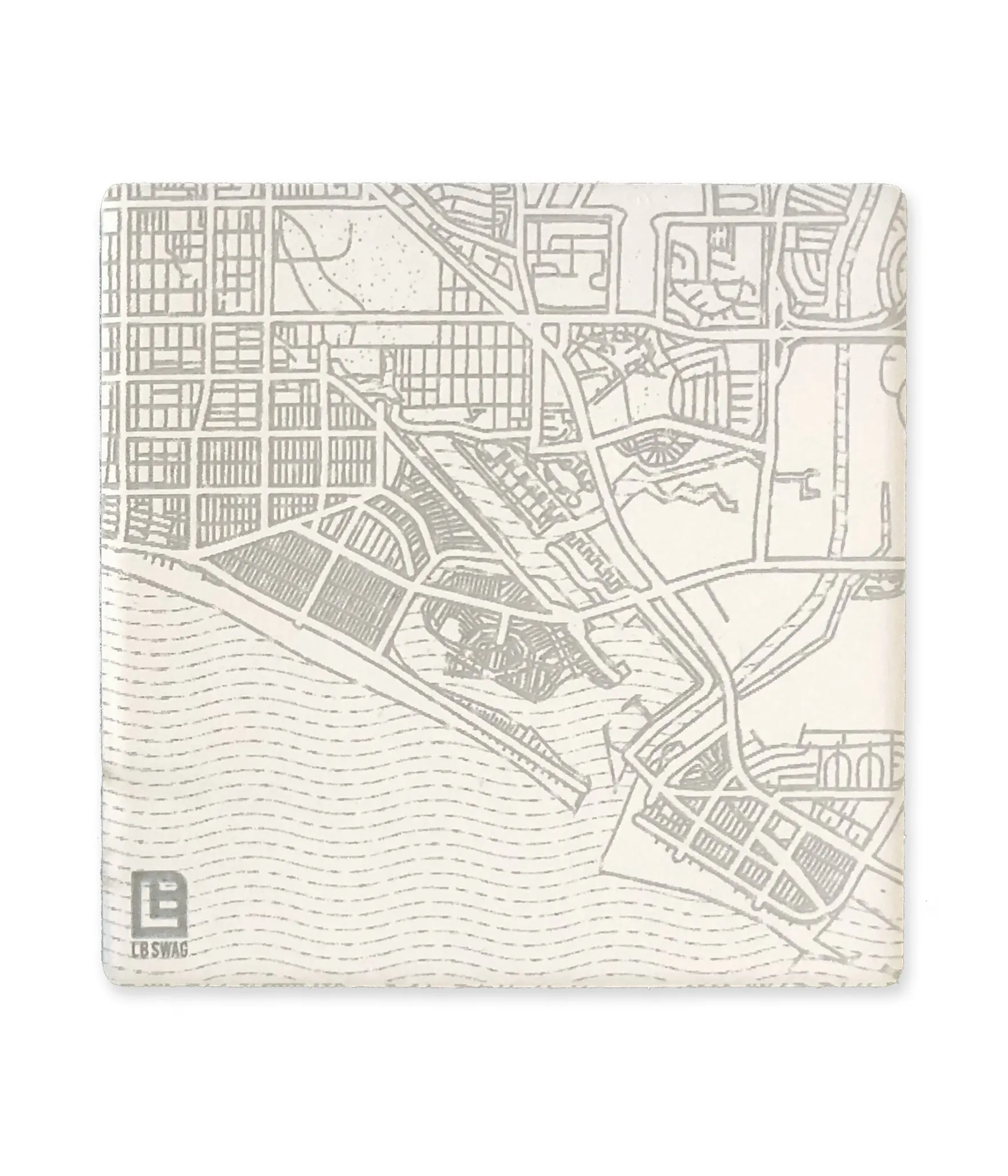 Long Beach Streets Coaster Set
