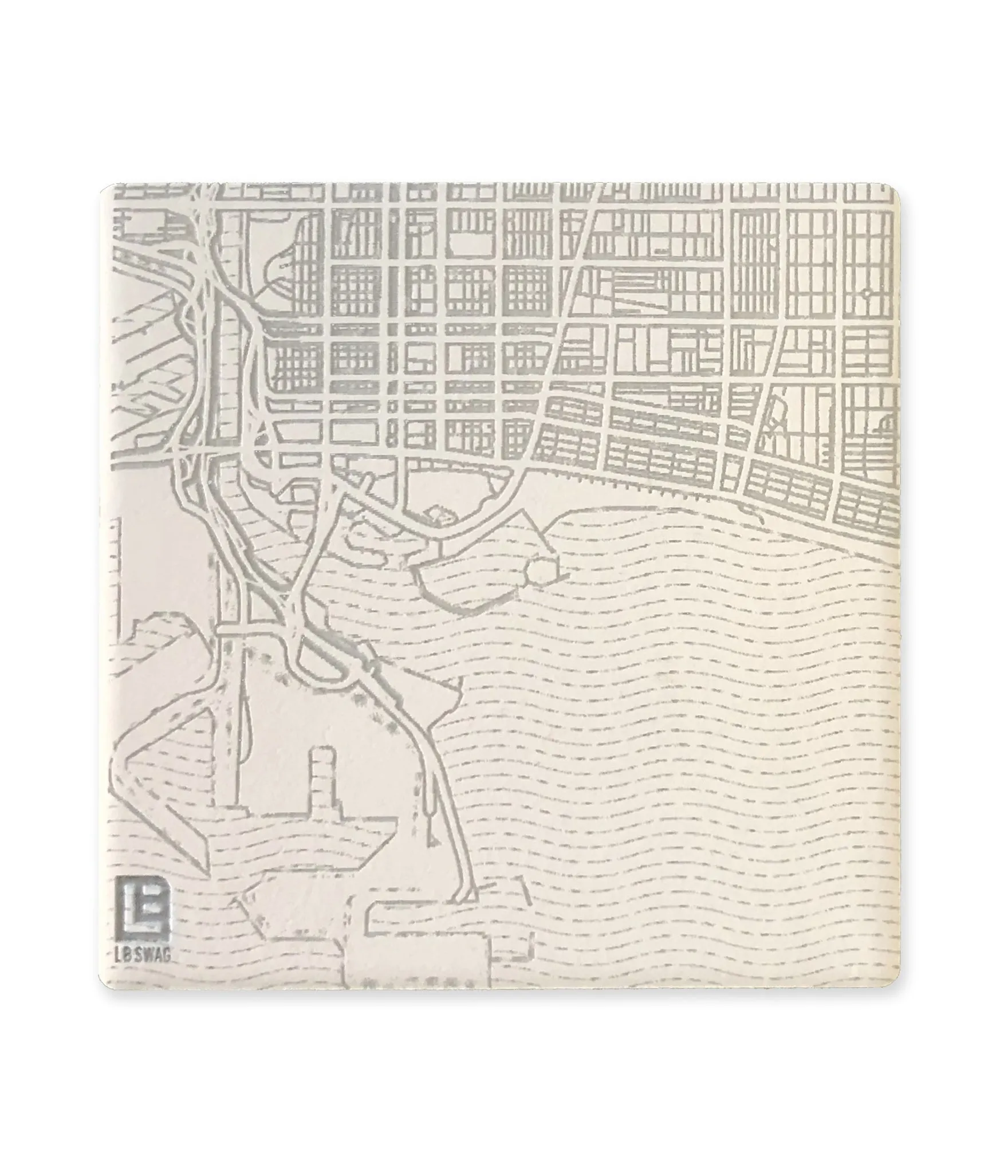 Long Beach Streets Coaster Set