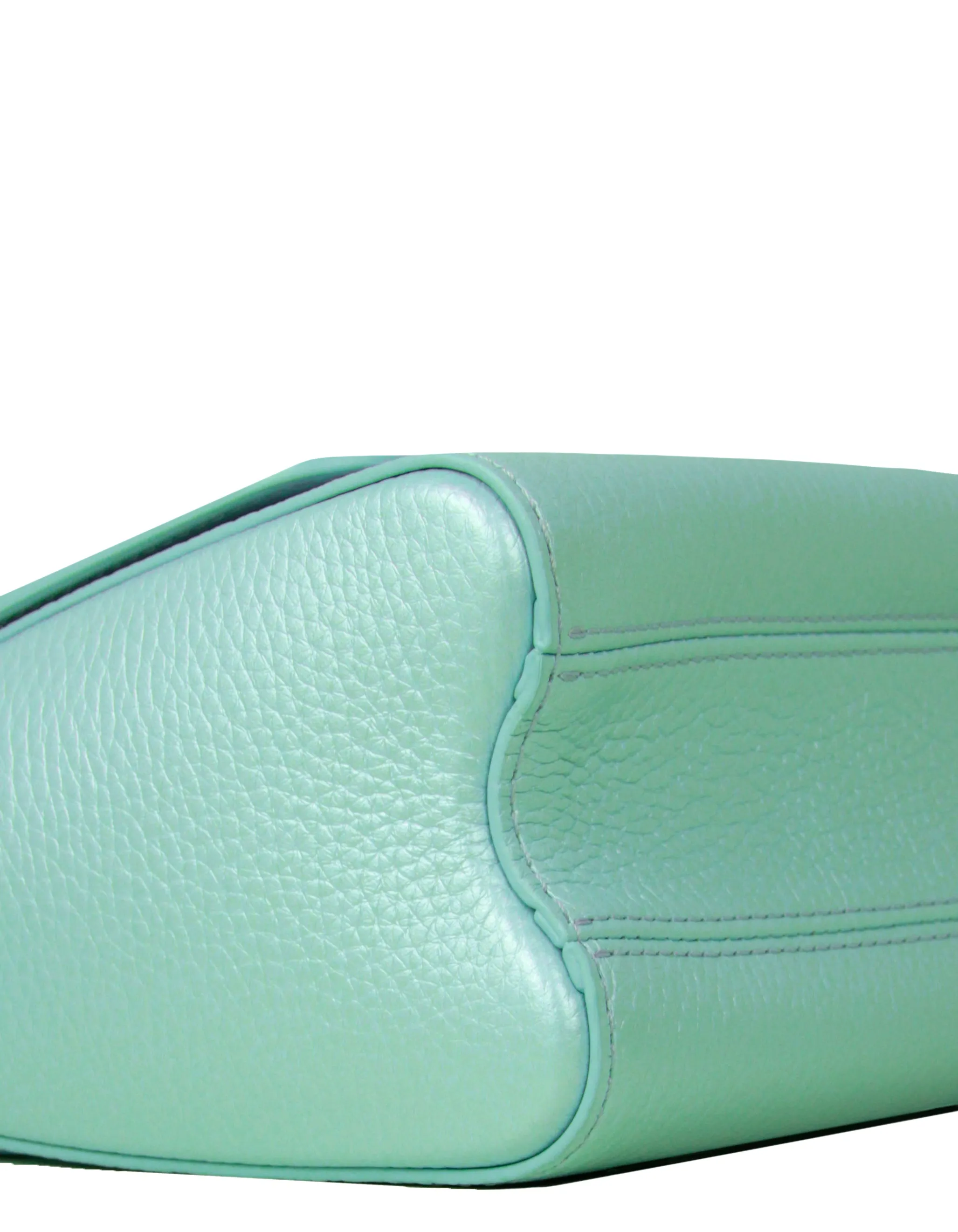 Louis Vuitton Blue Iridescent Calfskin Twist MM Crossbody
