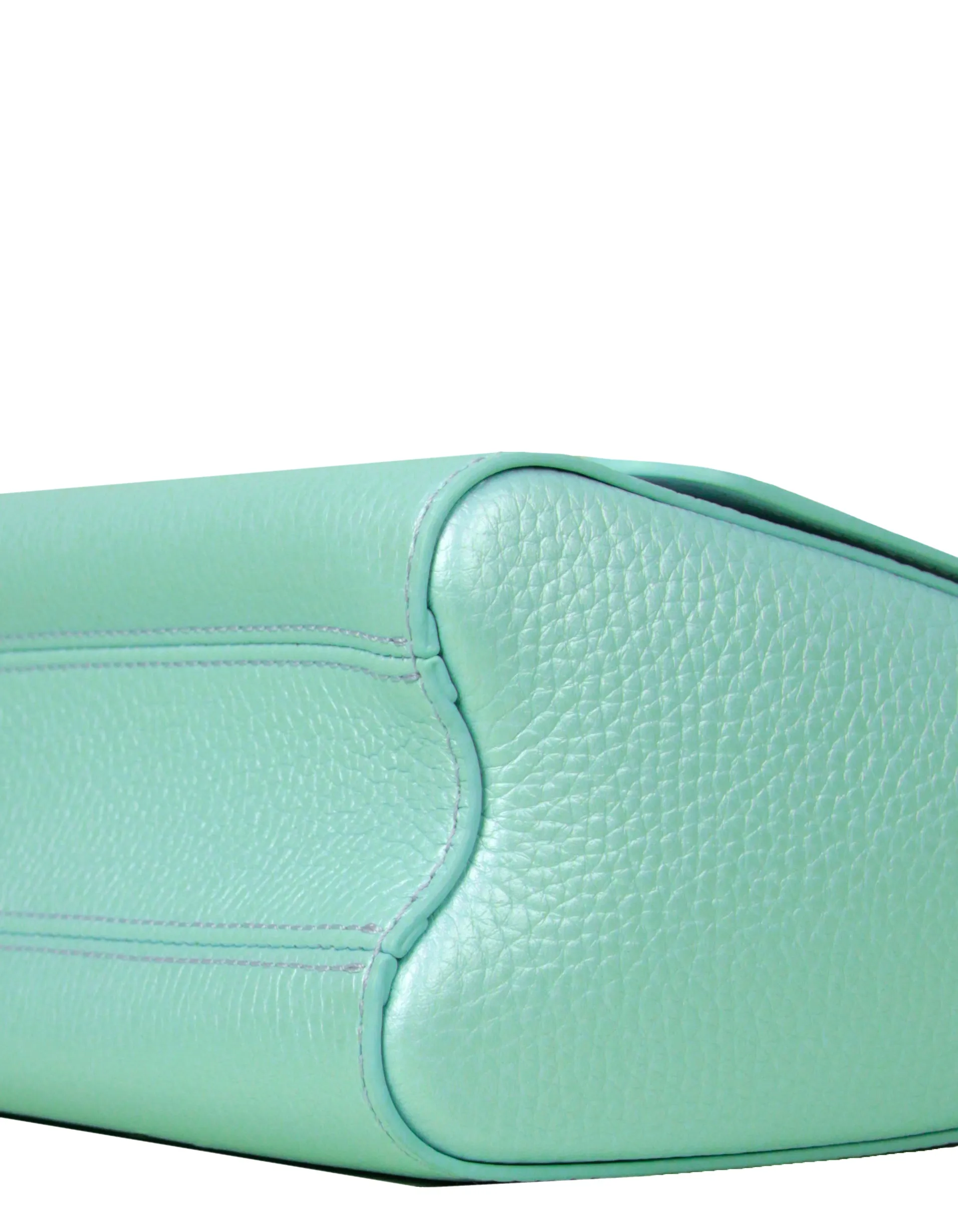 Louis Vuitton Blue Iridescent Calfskin Twist MM Crossbody