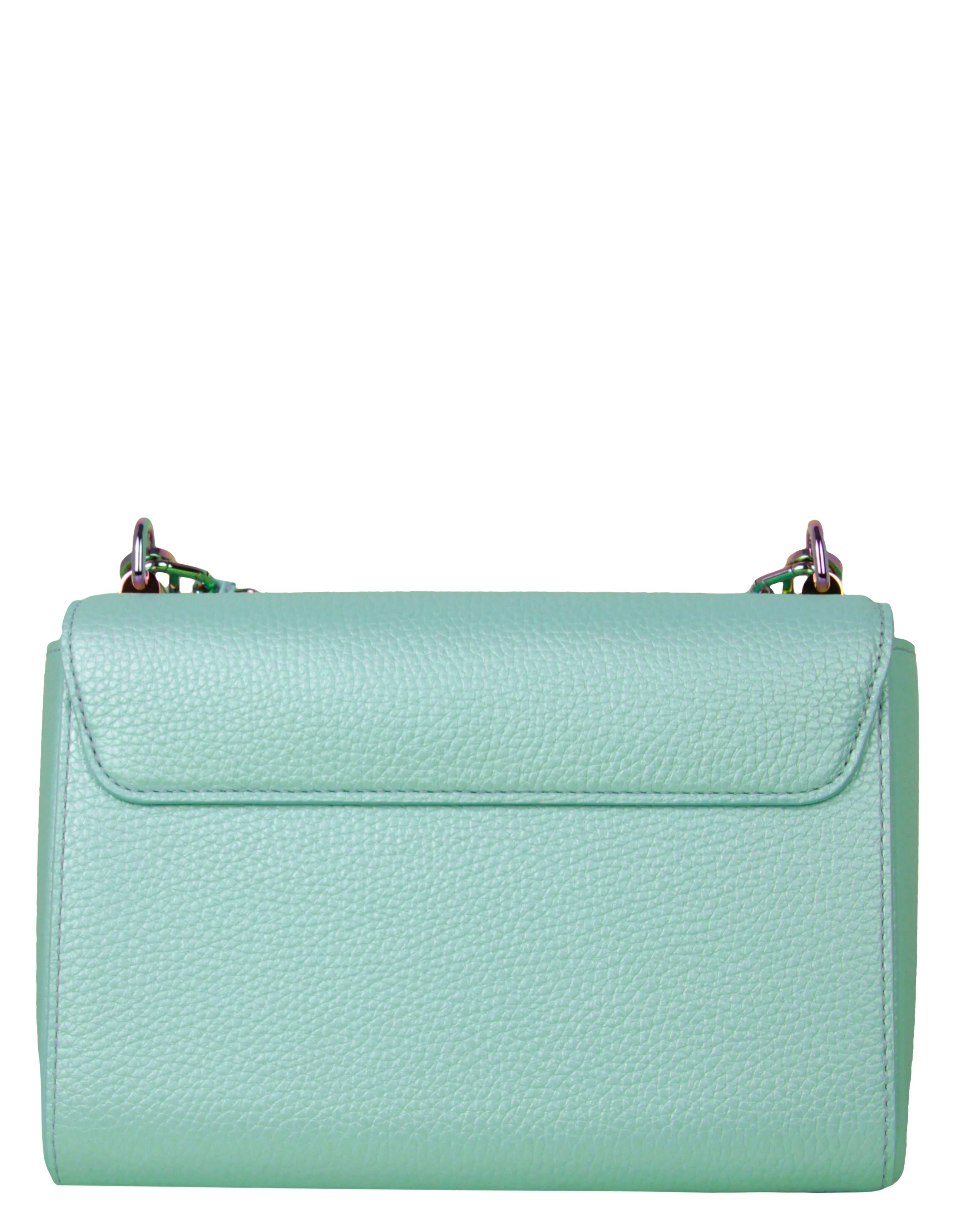 Louis Vuitton Blue Iridescent Calfskin Twist MM Crossbody