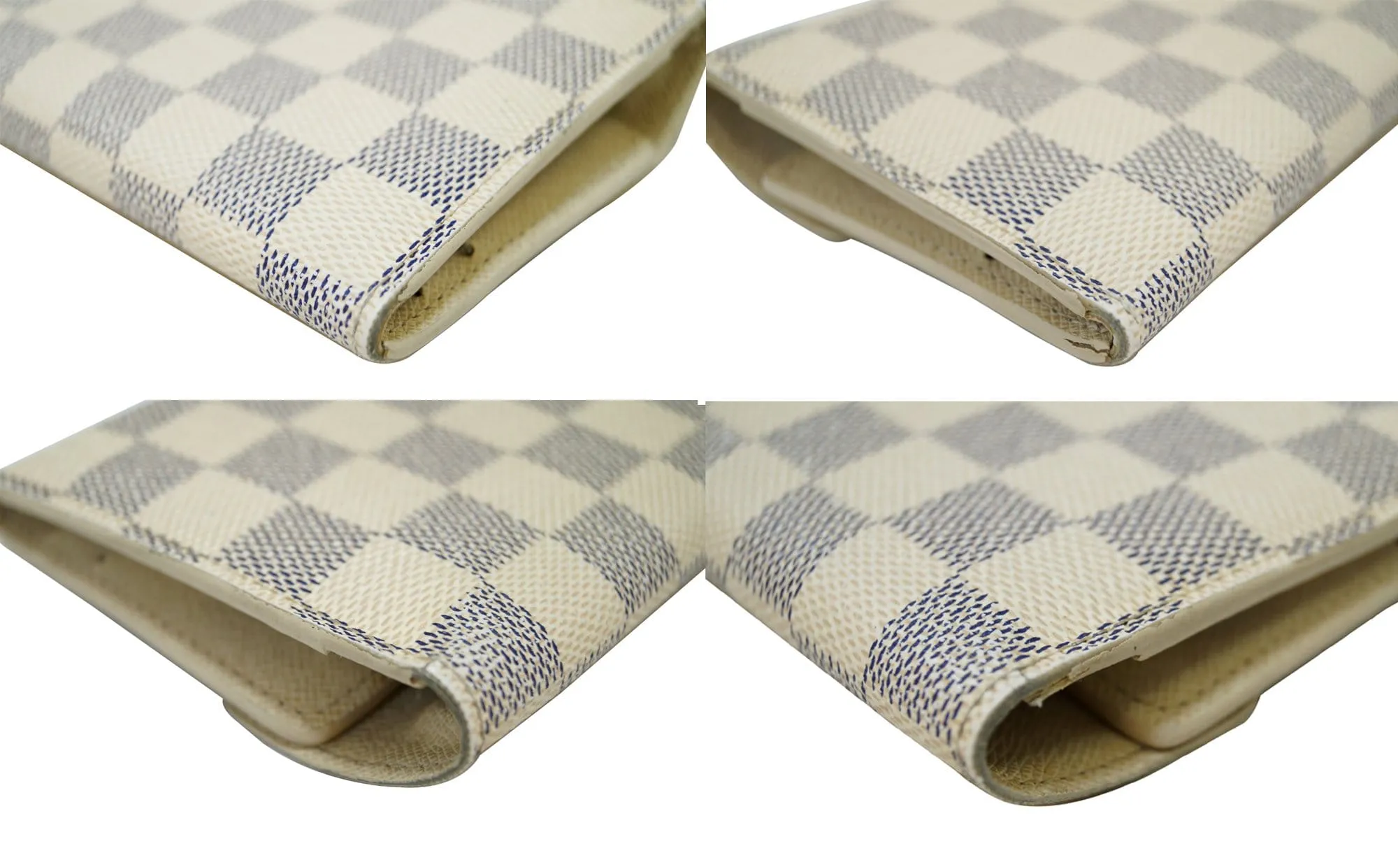LOUIS VUITTON Josephine Damier Azur Wallet