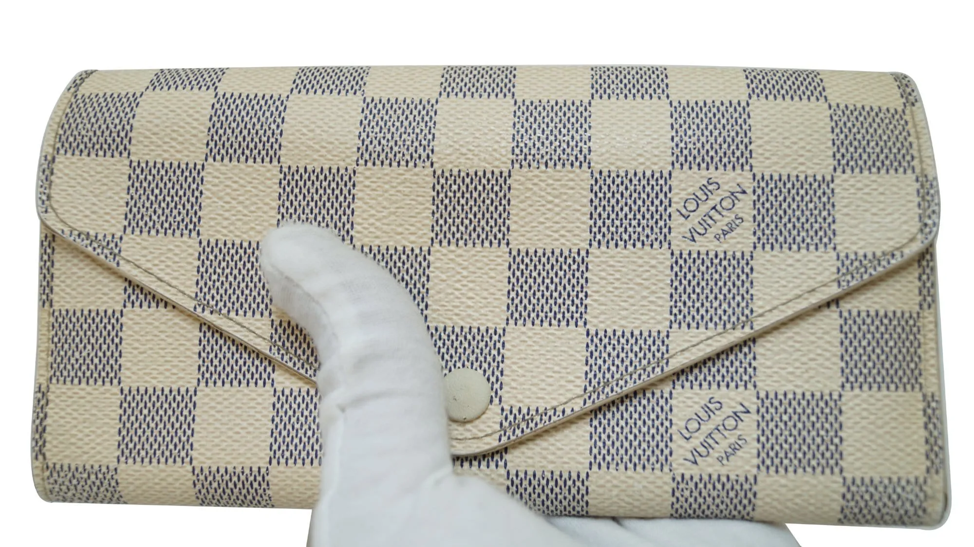 LOUIS VUITTON Josephine Damier Azur Wallet
