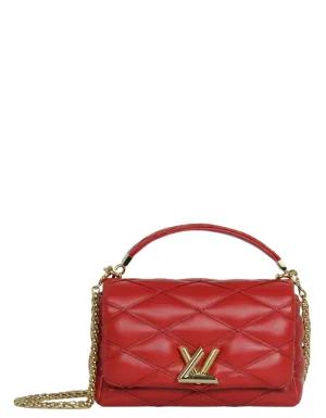 Louis Vuitton Red Malletage Top Handle GO-14 MM