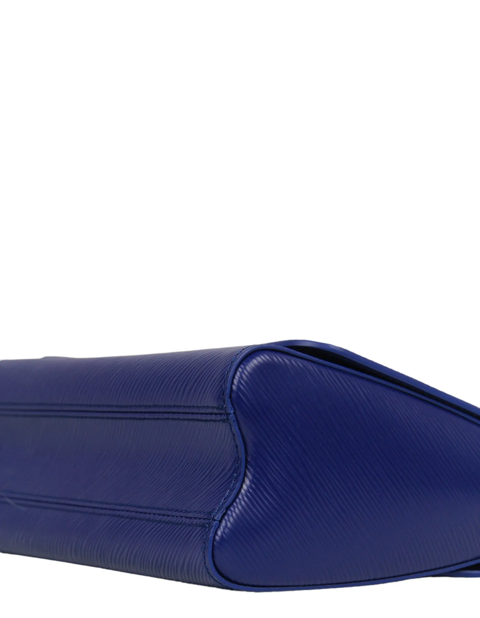 Louis Vuitton Small Blue Epi Leather Enamel LV Twist MM