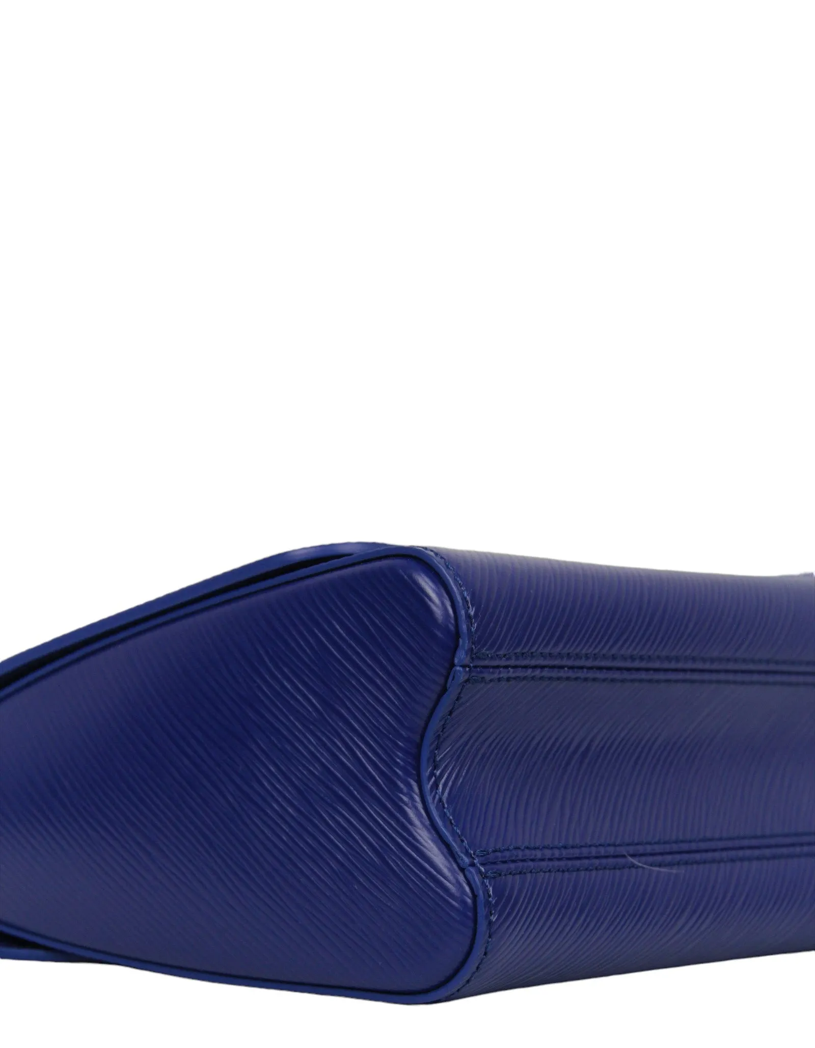 Louis Vuitton Small Blue Epi Leather Enamel LV Twist MM