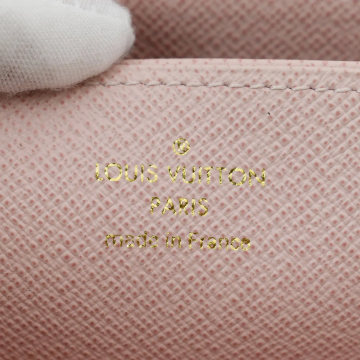 LOUIS VUITTON Valentine Dog Zippy Monogram Canvas Wallet Brown
