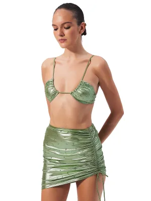 LR Mini Crystal Skirt ::RET