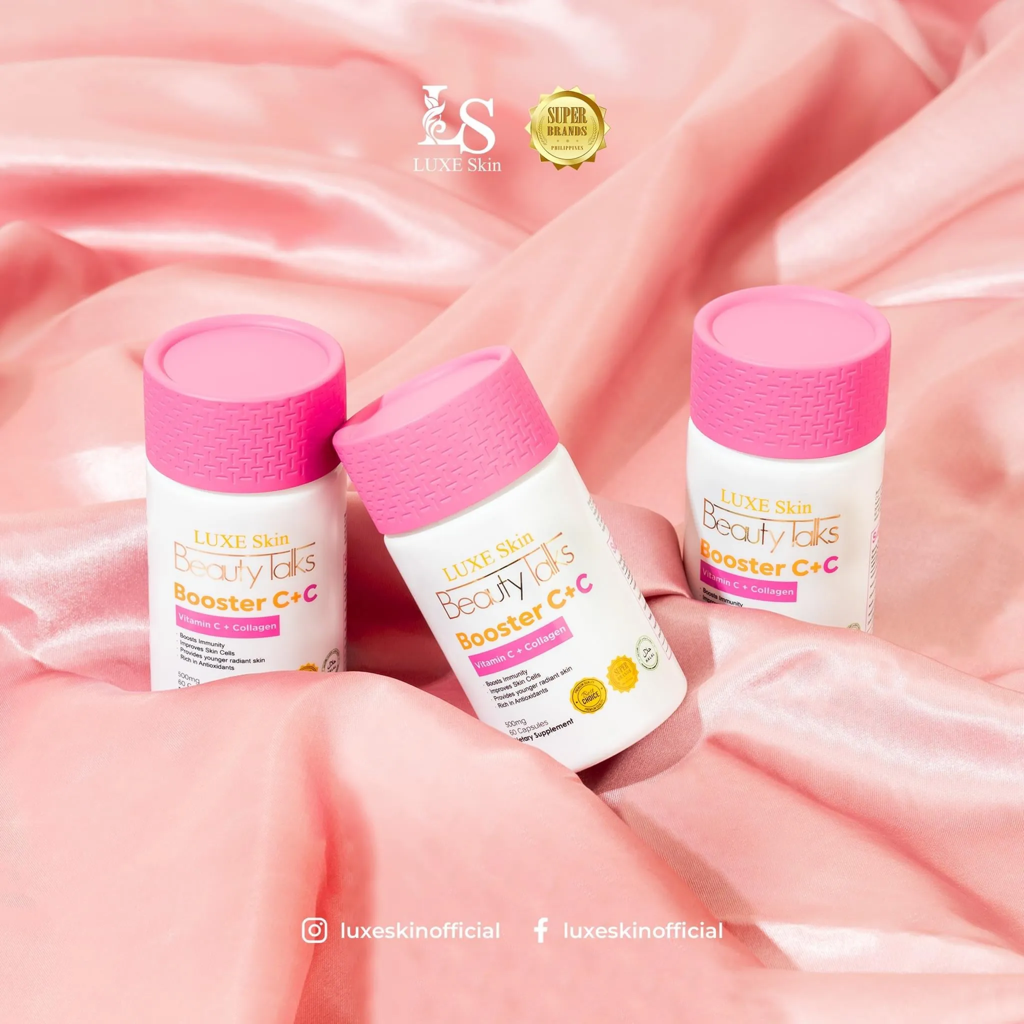 Luxe Skin Beauty Talks Booster C   Collagen 60Caps