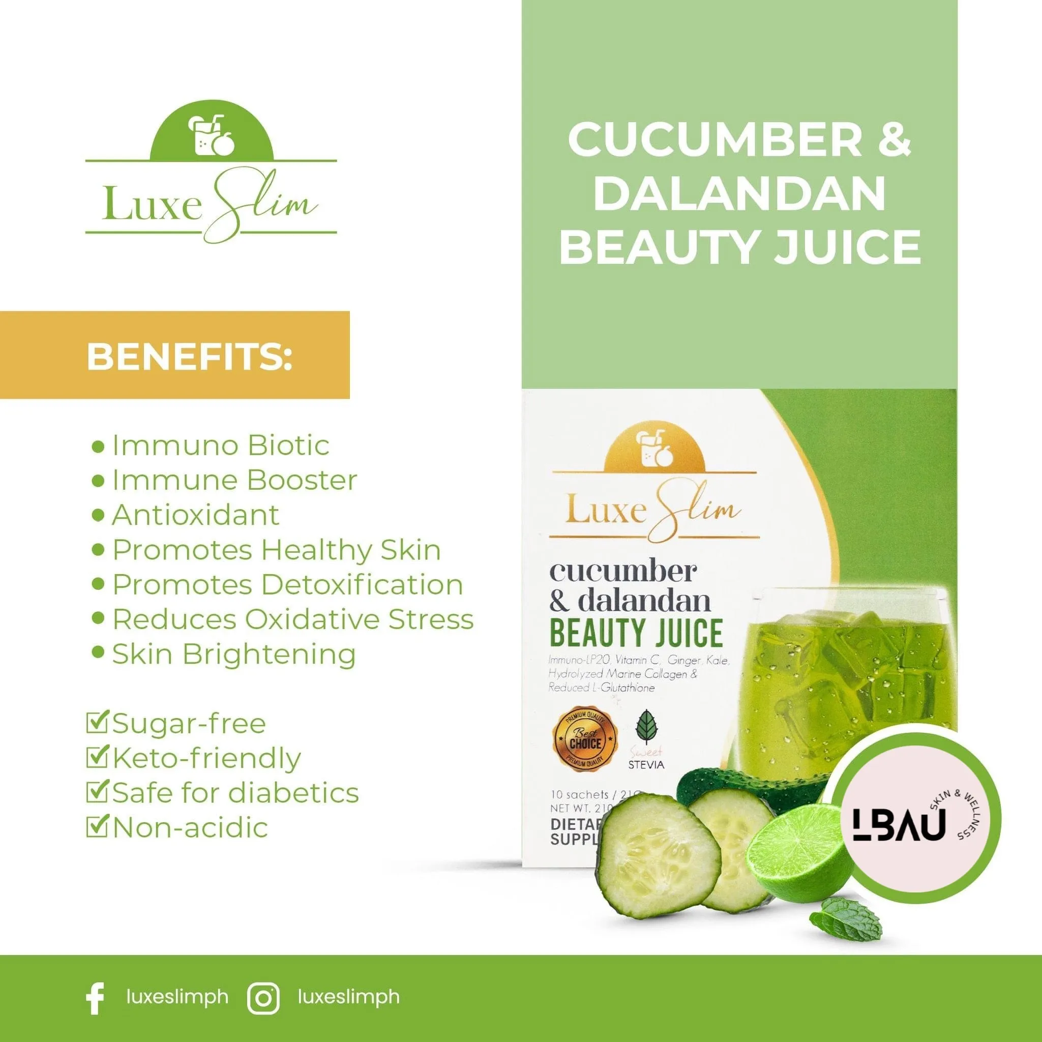 Luxe Slim Caffe | Juice 10s
