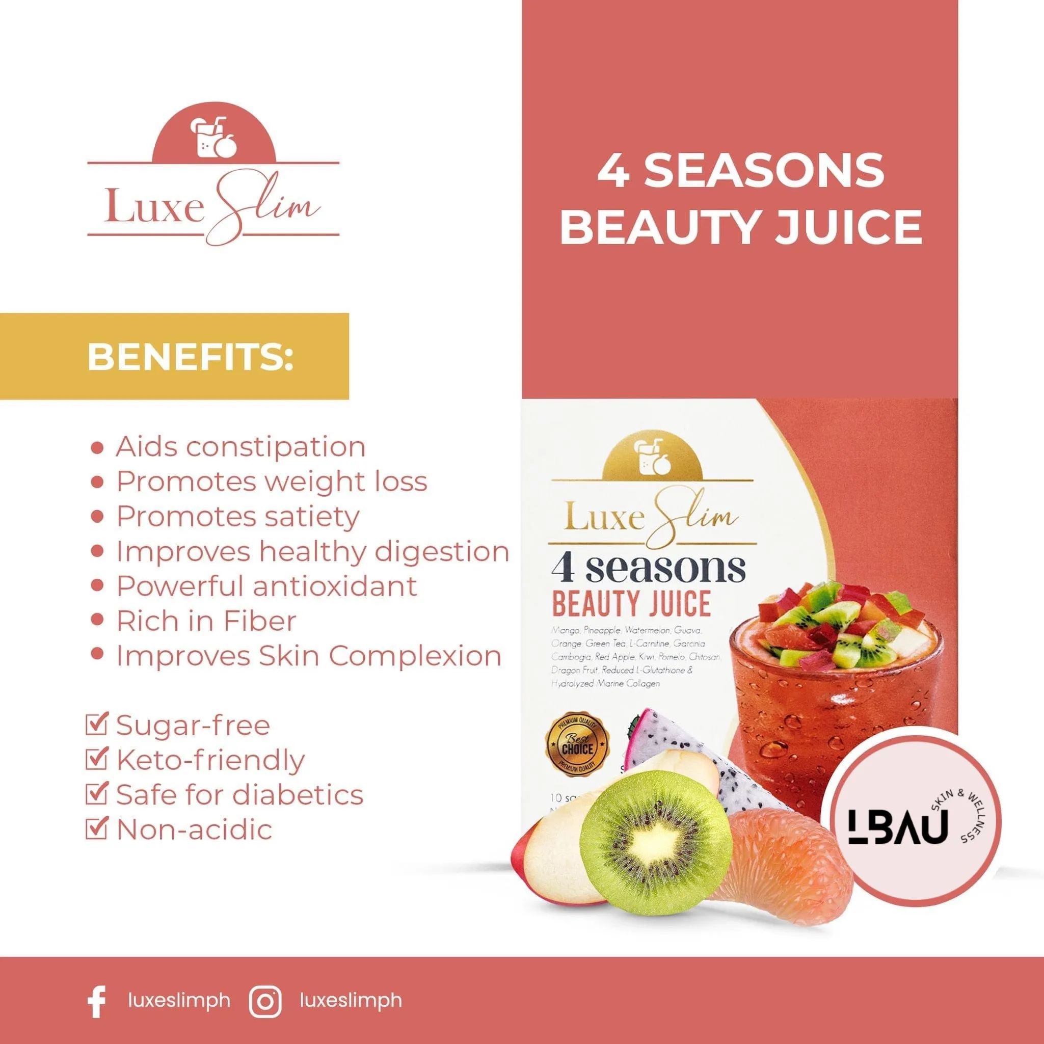 Luxe Slim Caffe | Juice 10s