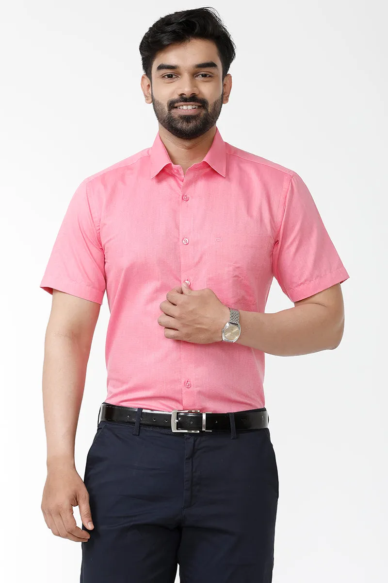 Luxor - Dark Pink Formal Shirts for Men | Ariser